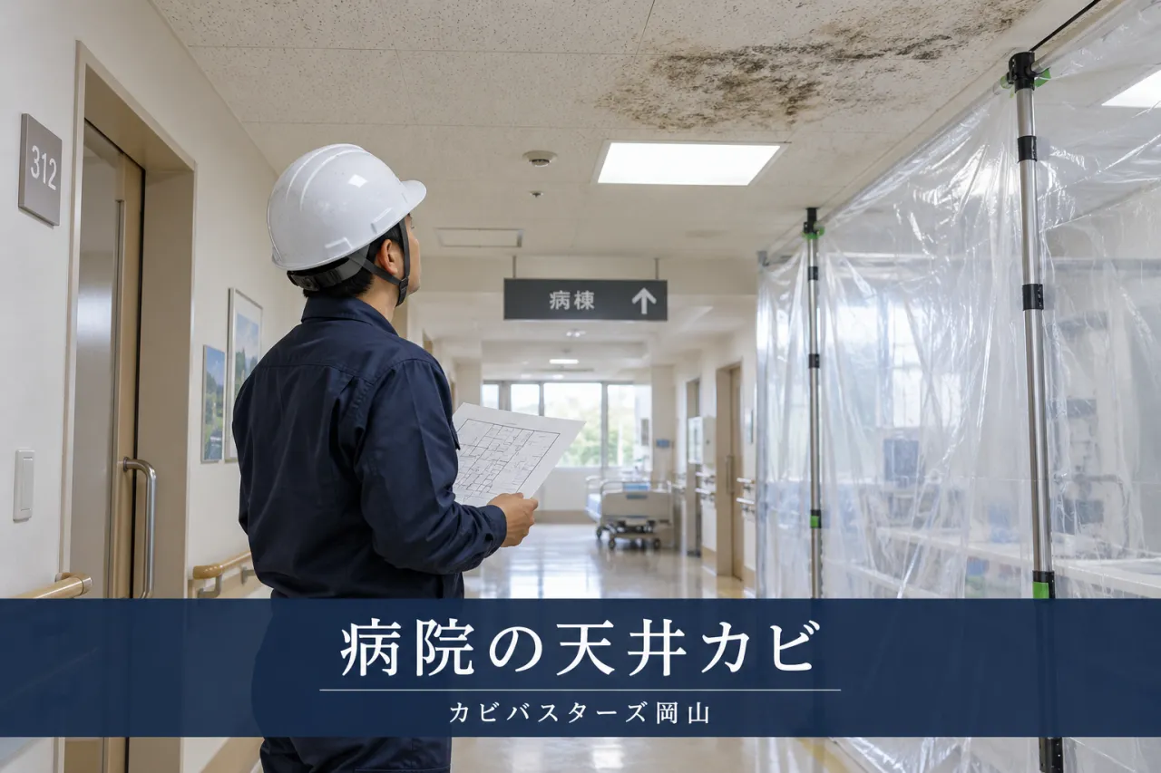 中国四国の病院・介護施設｜天井カビと区画分け