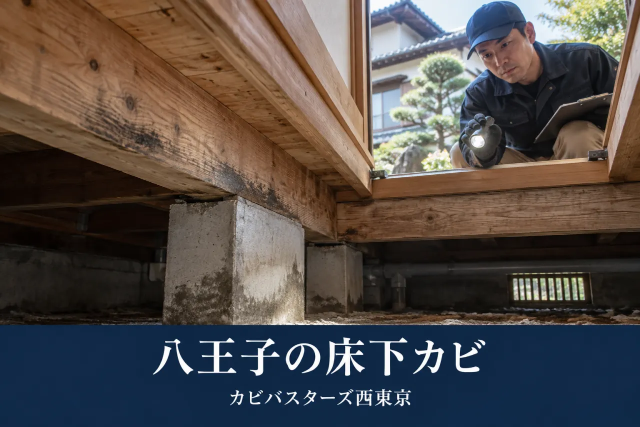八王子の床下カビ・カビ臭｜調査前に知りたい判断基準