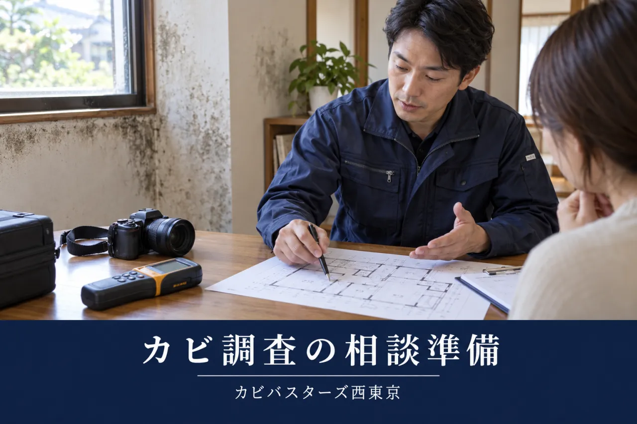 東京でカビ調査を依頼する前に|検査・費用・業者の確認点
