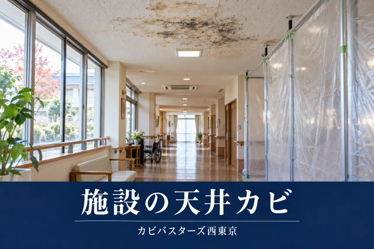 東京の病院・介護施設の天井カビ|区画と施工条件の整理