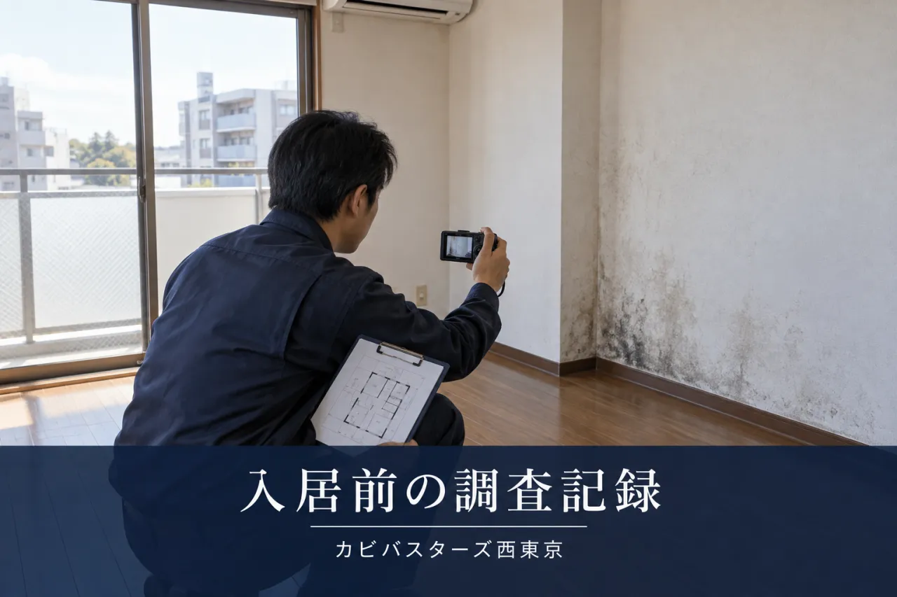東京・埼玉の賃貸水害復旧｜入居前に残すカビ調査記録